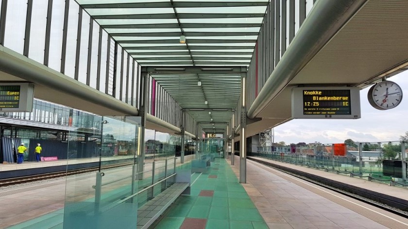 The new look at Gent Sint-Pieters station