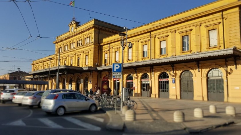 The main station building at Modena