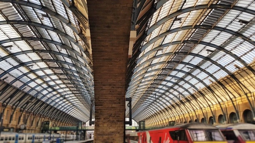 The stunning arches which span platforms 0-8