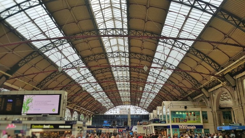 The South Eastern part of Victoria, the arch on the right leads to the other concourse