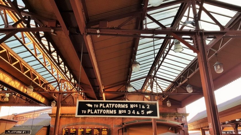 The signs used in Moor Street replicate those used when it opened in 1907