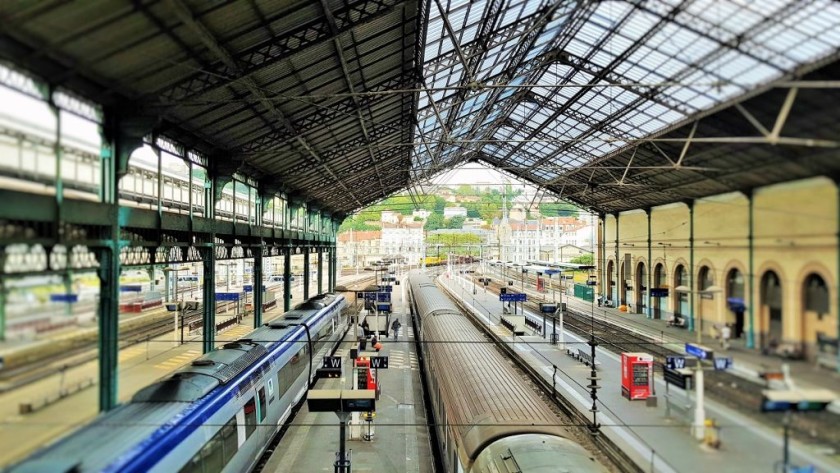 Lyon-Perrache station is closer to the old town area