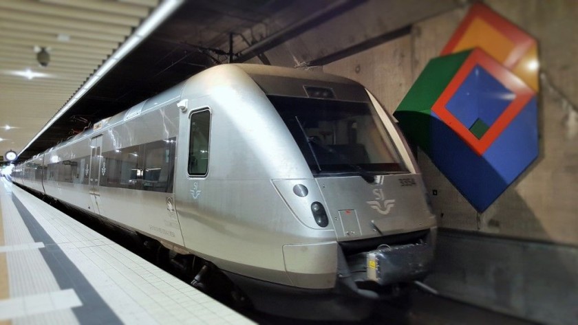 A Snabbtåg SJ 3000 train