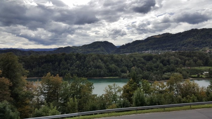 Between Villach and Ljubljana