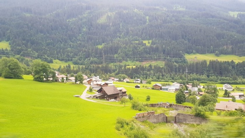 Heading west through the Pass after St.Anton