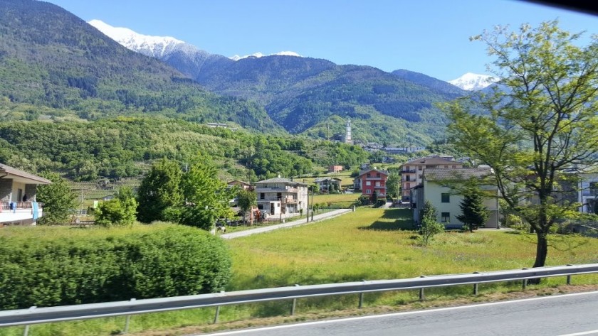 Between Colico and Tirano