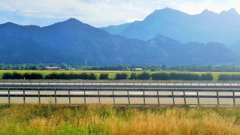 Between Sargans and Landquart