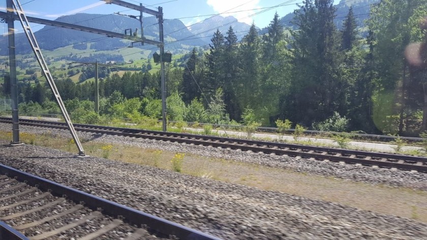 Approaching the new Lotschberg Tunnel