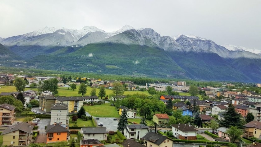 Descending on the approach to Domodossola