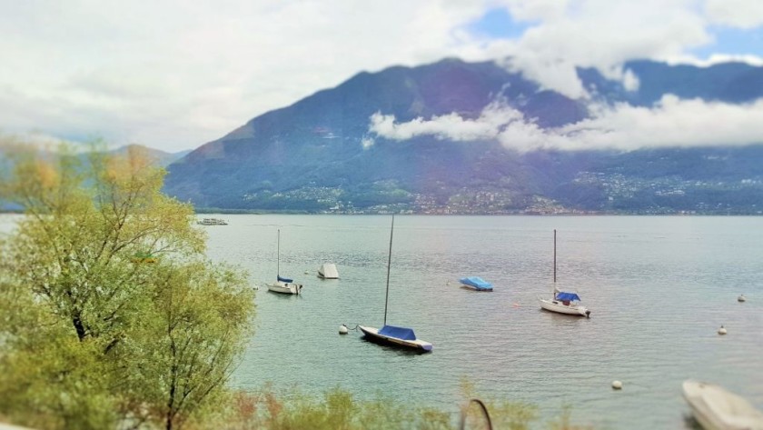 Looking over Lake Lugano