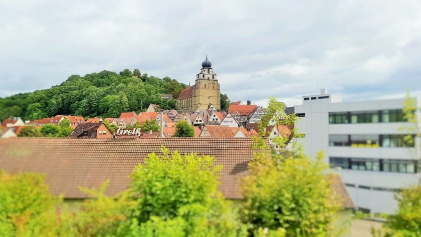 The train will travel through a series of typically German towns