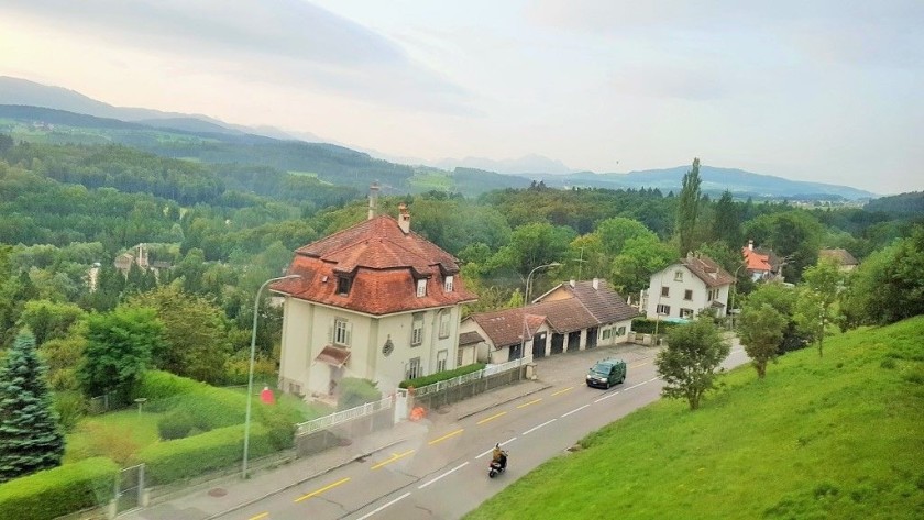 Sit on the right for the best views on a Geneve to Bern journey