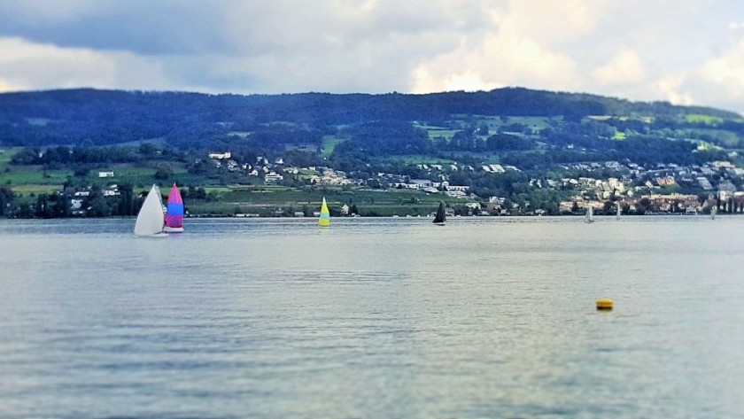Looking over the Zurichsee (Lake Zurich) #2