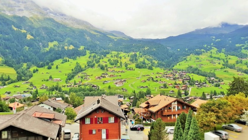 Arriving in Grindelwald