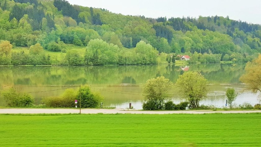 The River Inn can be seen on the right