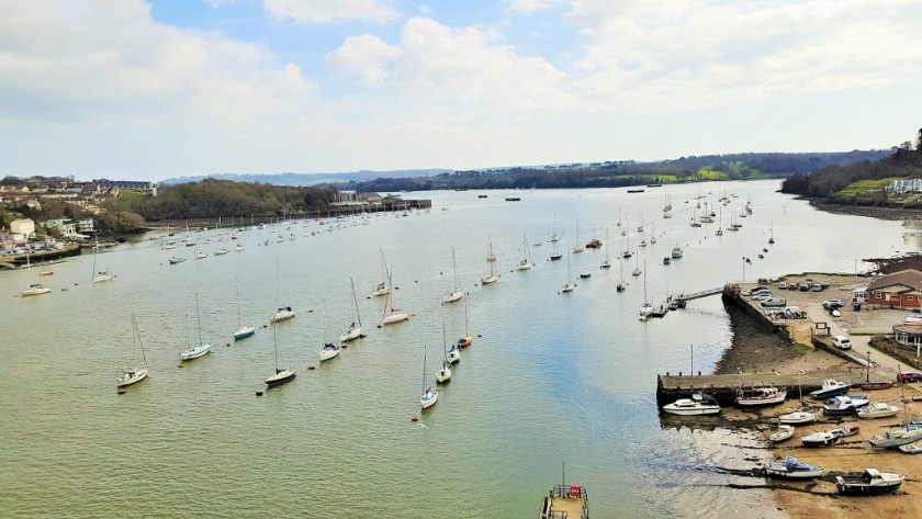 Looking south from the Royal Albert Bridge