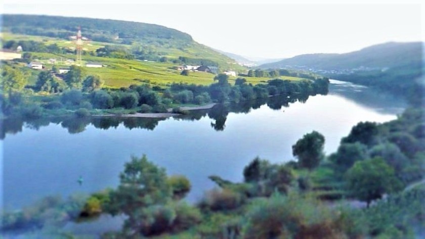 Moselle Valley by train