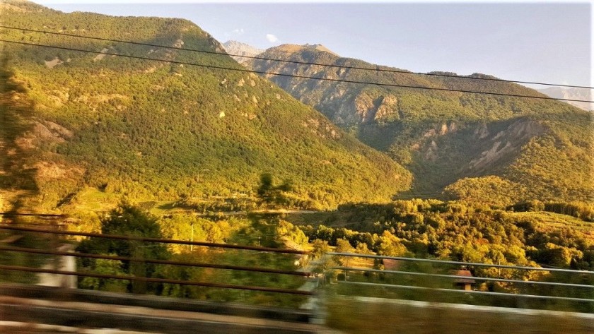 Racing towards the Mont Cenis Tunnel