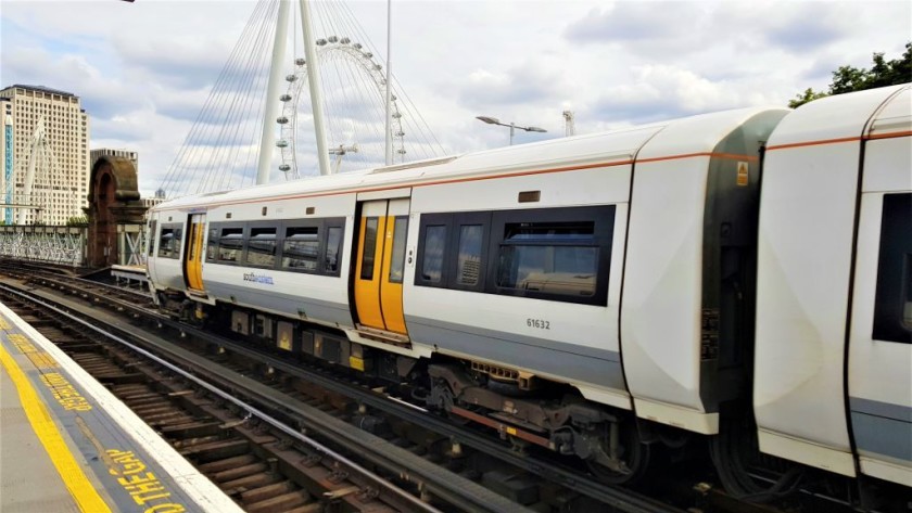 A train to and from London Bridge at Charing Cross station