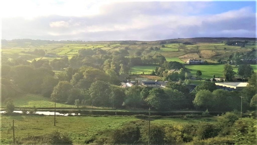 Looking towards The Pennines from the right-hand side