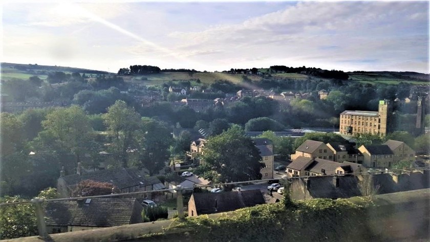 Passing through Slaithwaite shortly before Huddersfield