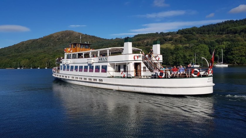 Those local buses connect Windermere station to the lake cruise piers