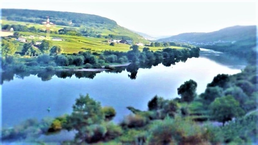 The lovely views of The Mosel Valley can be seen between Luxembourg and Koblenz