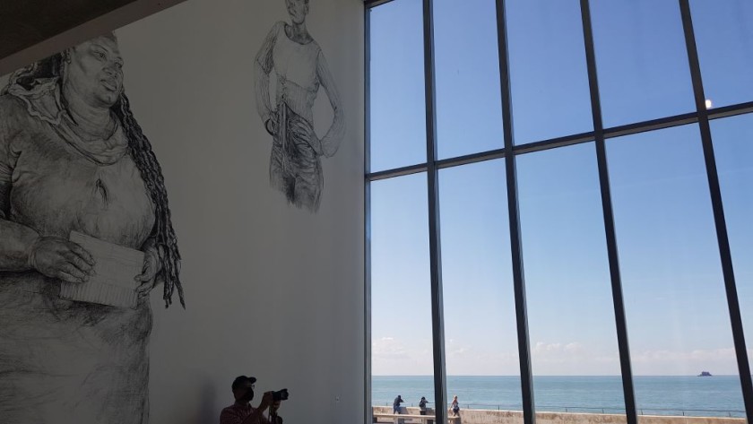 The Turner Contemporary exploits its seashore location