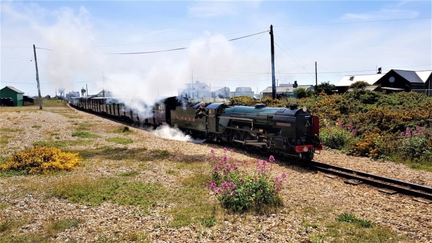 Riding the R,H & D Railway to Dungeness