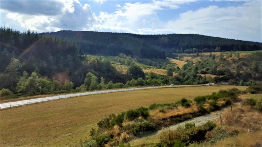Travelling through the valley to the south of Langeac