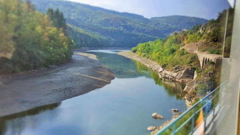 Through the Gorges De L'Allier north of Villefort