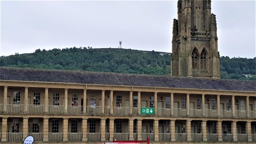 The Peace Hall in Halifax is a five minute walk from the station