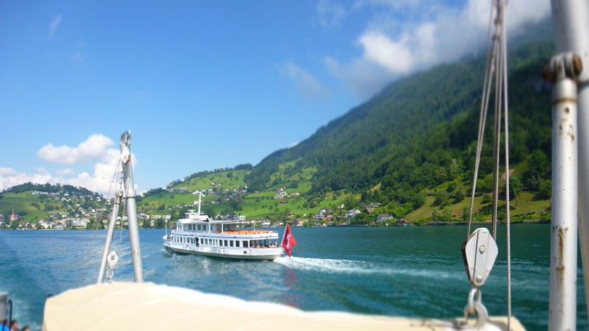 Cruise beautiful Lake Lucerne