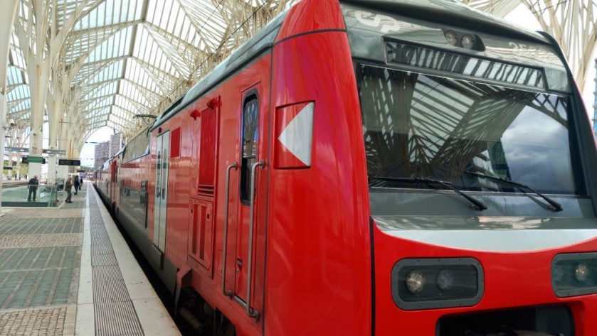 These double-deck trains are used for some Regional services to/from Lisbon