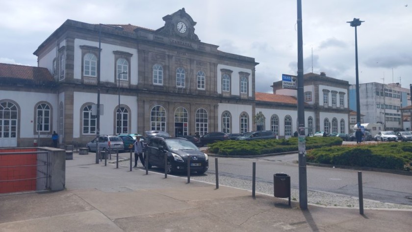 The main station building at Porto (Camphana)