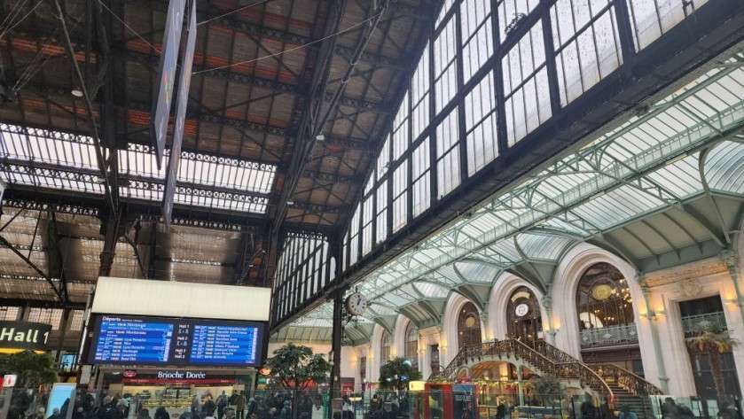 A general view of Hall 1 in Paris Lyon station