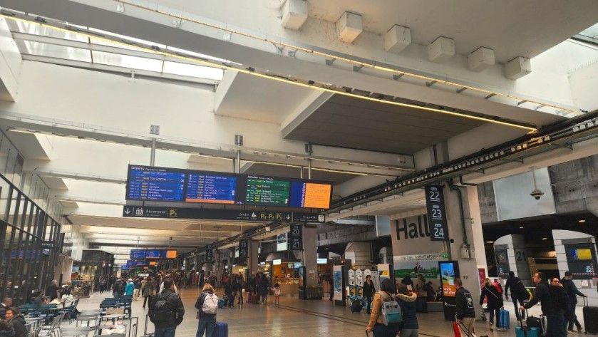 A general view of Hall 1 at the Gare Montparnasse