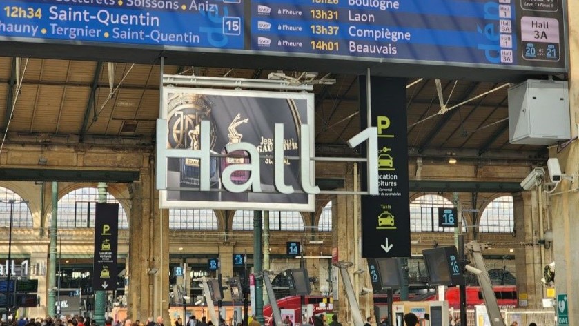 The Hall 1 concourse at the Gare Du Nord