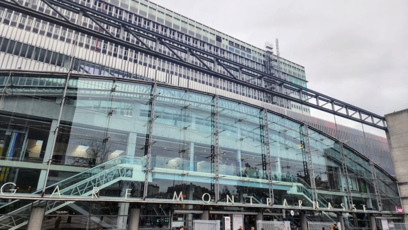 The front of Gare Montparnasse