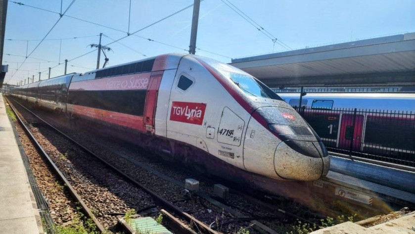 A Lyria service at the Gare De Lyon in Paris