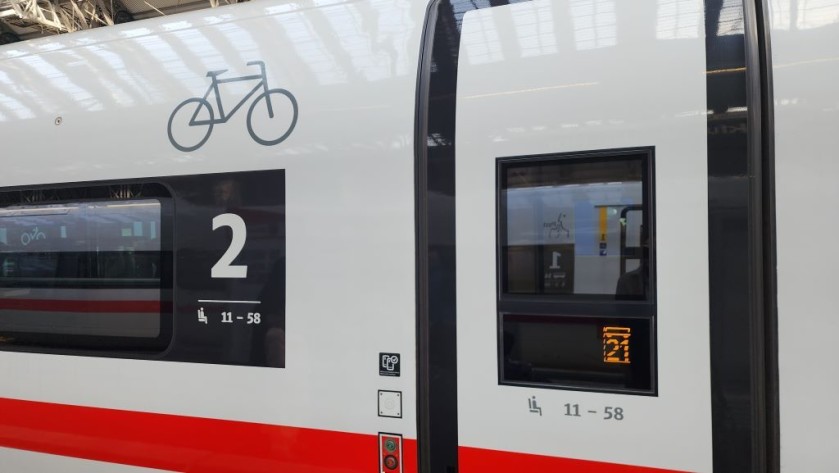 Where to board with a bike on an ICE 3neo train