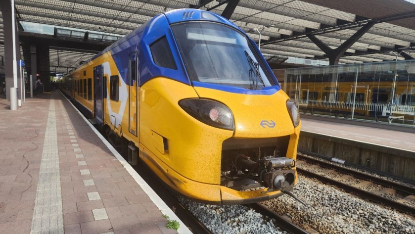 An ICNG rain at Rotterdam Central