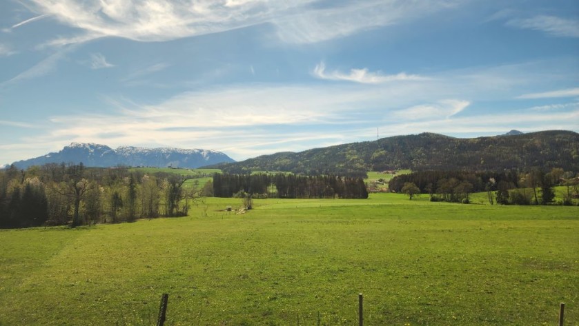 On a train from Salzburg to Munich or Innsbruck