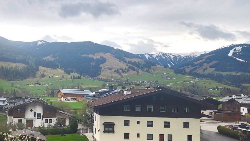 On the train between Kitzbuhel and Zell am See