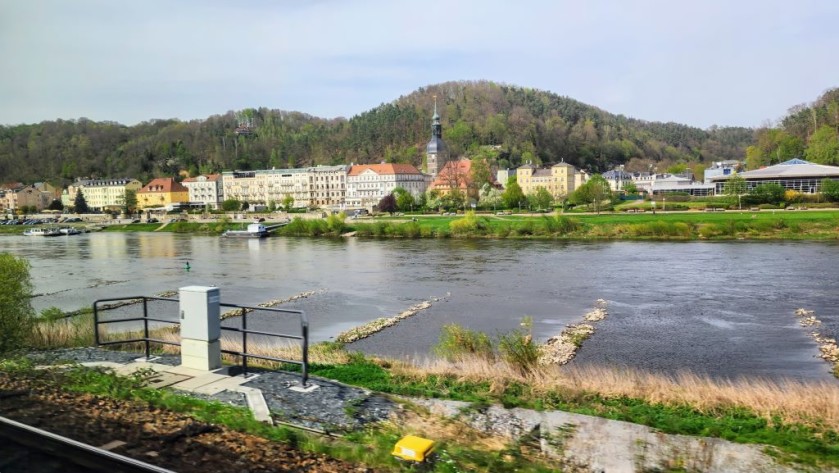 South of Bad Schandau station