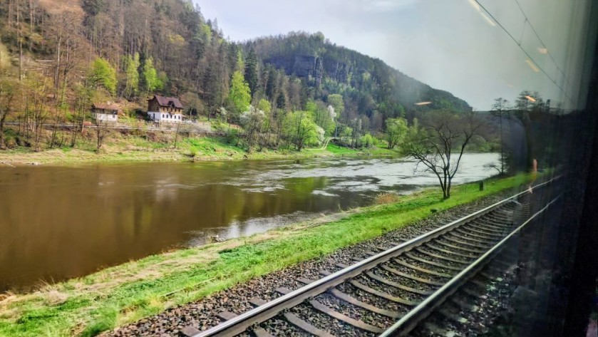 Between Decin And Bad Schandau