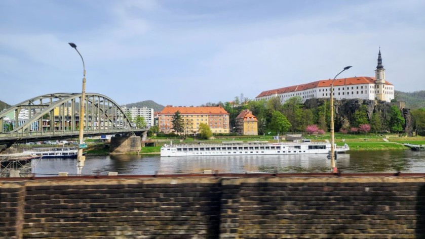 Departing Decin for Prague
