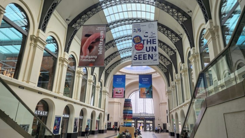 The main Kuppelhalle at Dresden Hbf