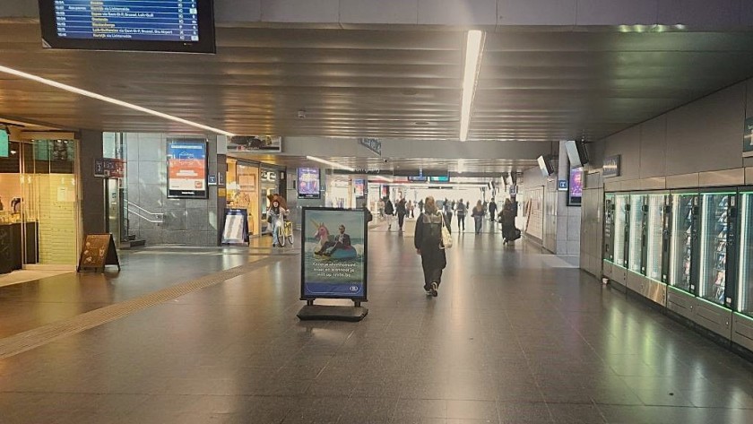 At Brugge station