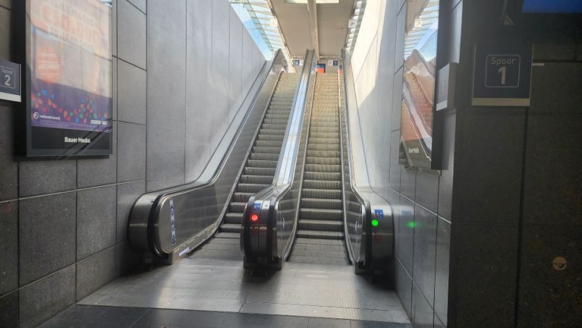 In Brugge station